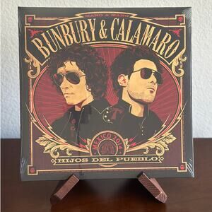 Bunbury Y Calamaro – Hijos Del Pueblo (180g LP) Import New Sealed Vinyl